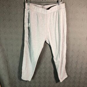 Under Armour Sweatpants Womens Size Large Loose Grey Gray